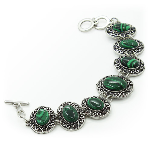 Браслет из малахита