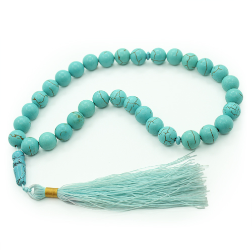 четки из зелёной бирюзы пресс четки из зелёной бирюзы