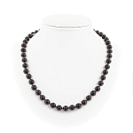 Гранат альмандин (Индия), круглые 8мм, бусы 45..50см