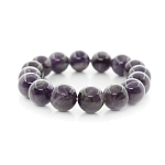 Аметист тёмный "Классика" 12мм браслет