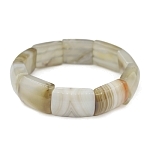 Браслет "Афродита" агат серый, длина 20см