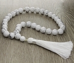 Четки кахолонг круглые 12мм с хвостиком