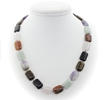 Самоцветы, плоские прямоугольник 13х18мм, бусы длиной 50см