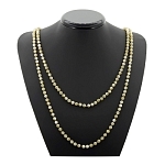 Перламутр бежевый (Индонезия) круглый 6мм, бусы длиной 154см