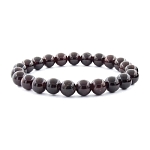 Гранат 8мм, браслет "Классика" 17см