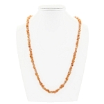 Бусы "Ария", натуральный солнечный камень, 86см